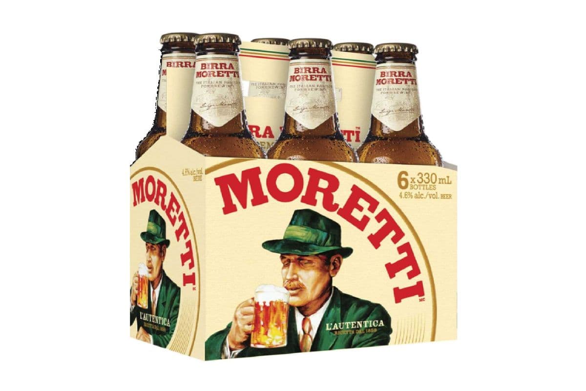 Birra Moretti-6 Bottles (6 x 330ml)