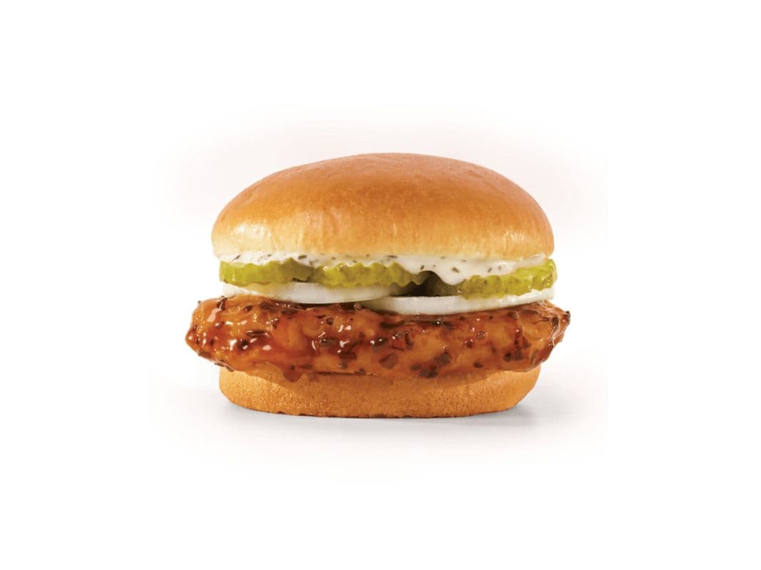 Korean BBQ Chicken Sandwich (Cals: 490)