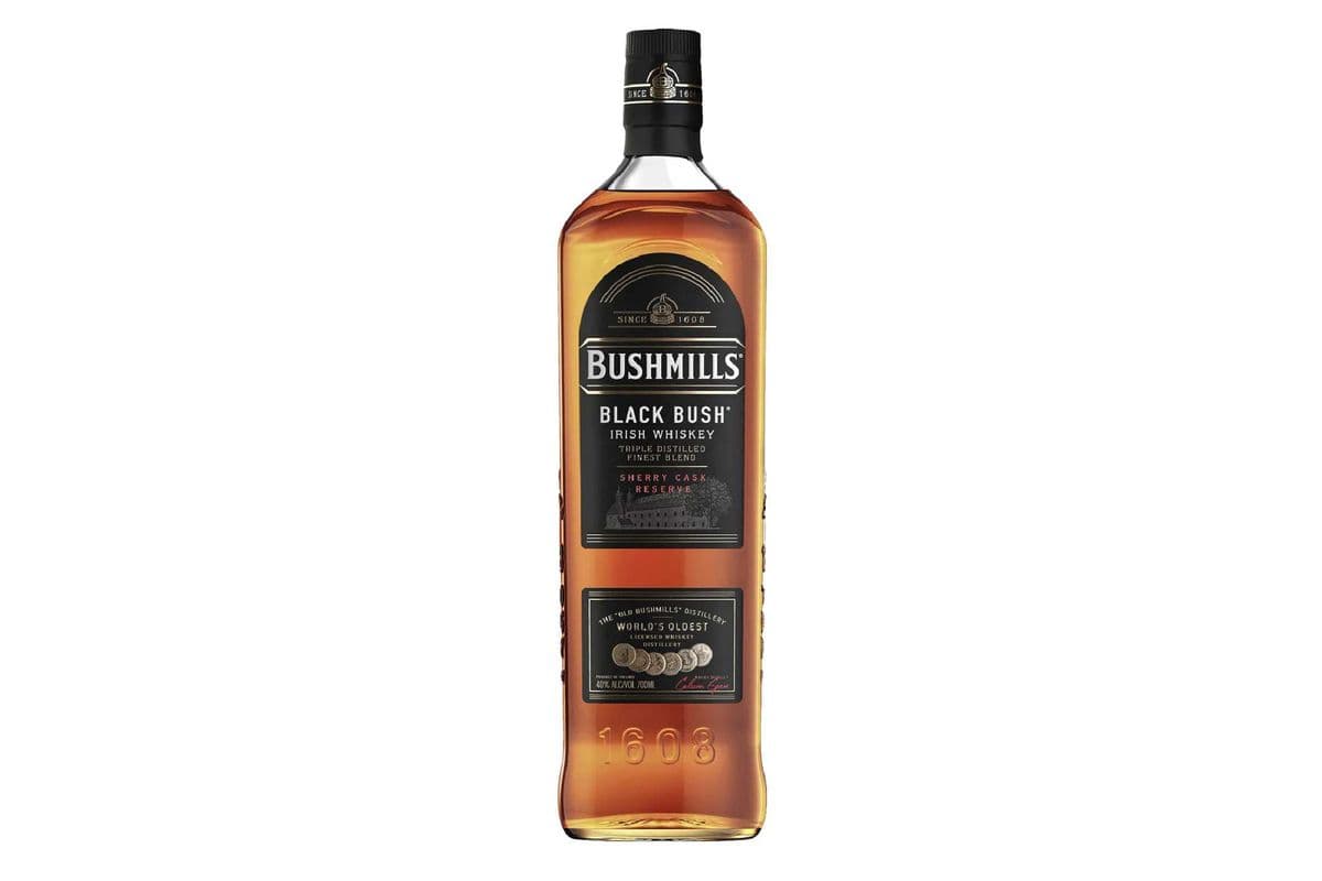 Bushmills Black Bush Irish Whiskey-750ml (1 x 750ml)