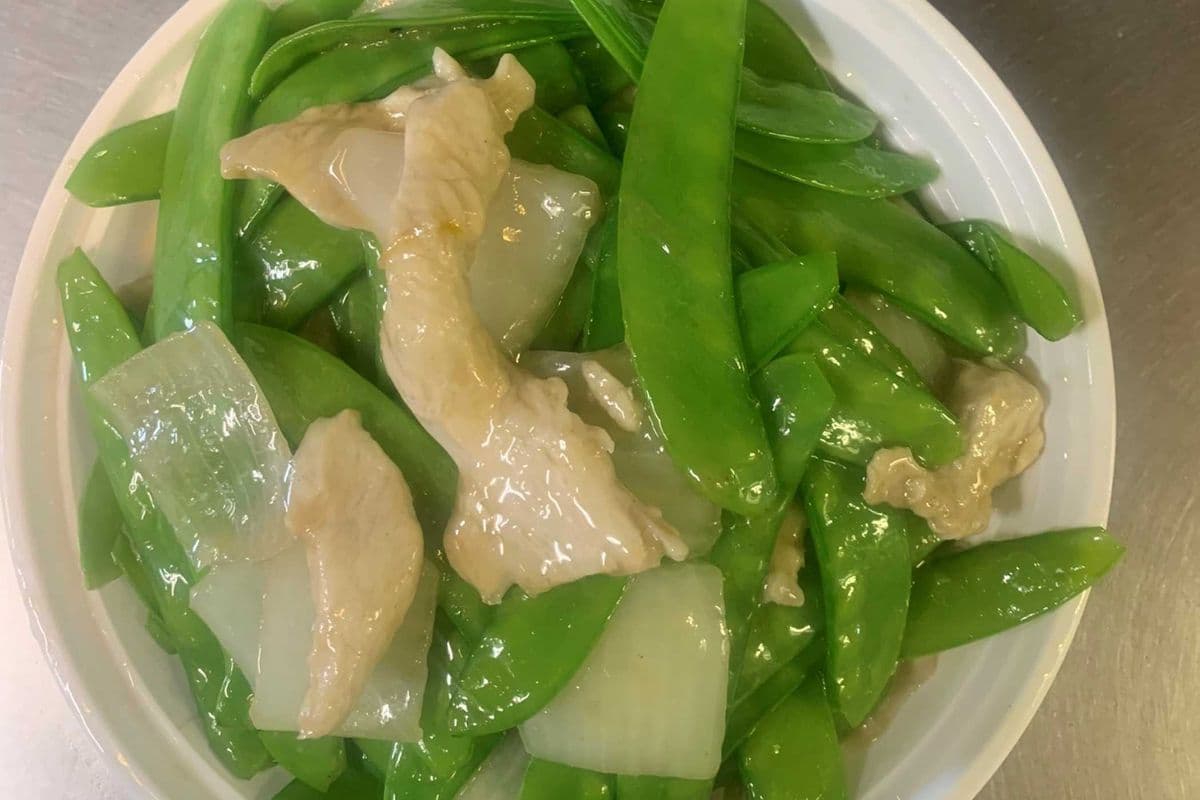 Chicken with Snow Pea Pods