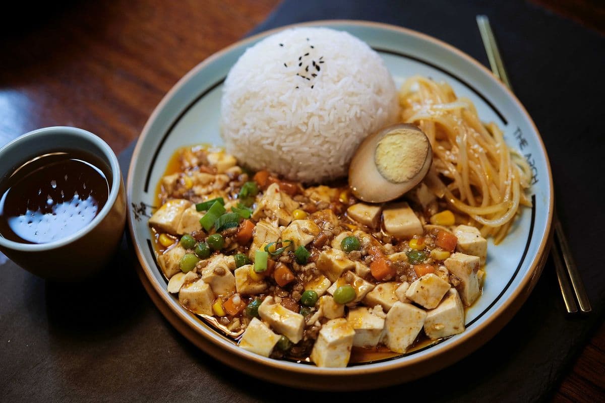 414. 麻婆豆腐 Ma Po Tofu Bento Box