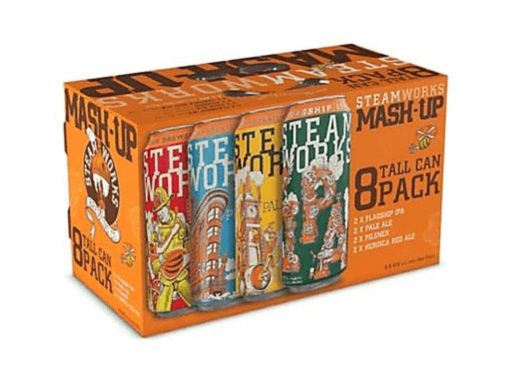 STEAMWORKS MashUp Variety Pack, 8 x 355ml