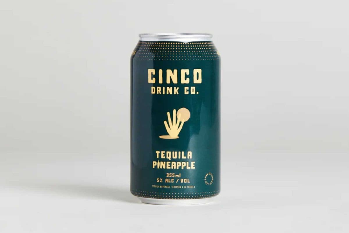 Cinco Tequila Pineapple (4 x 355ml)