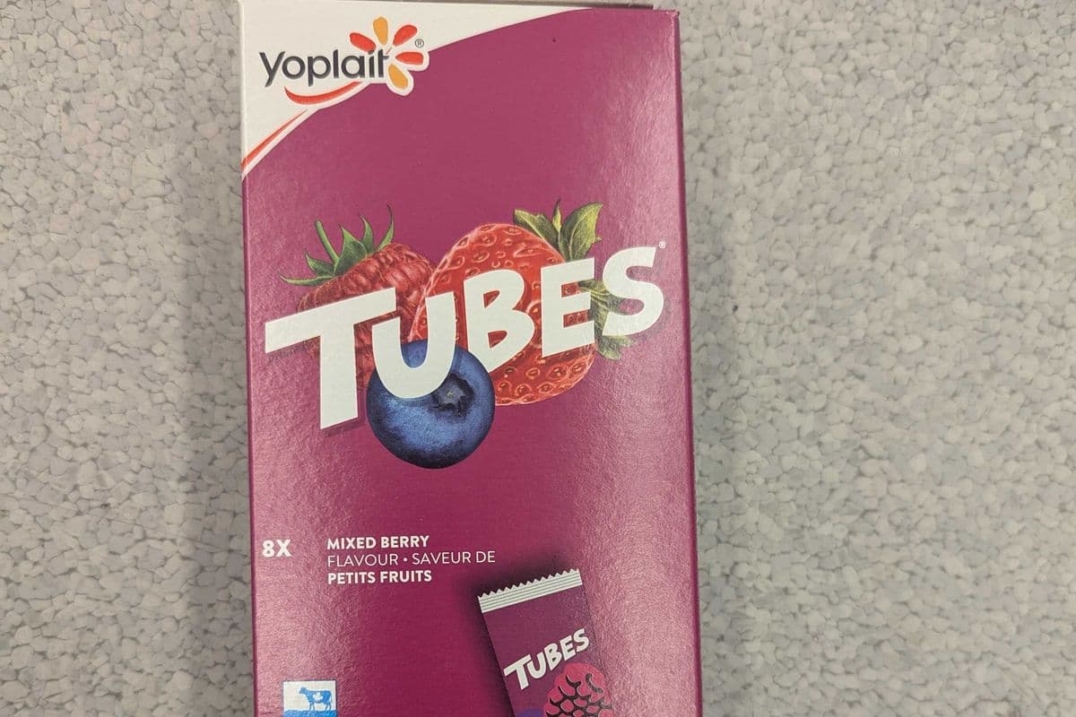 Yoplait Yogurt Tubes Mixed Berry (8x56g)