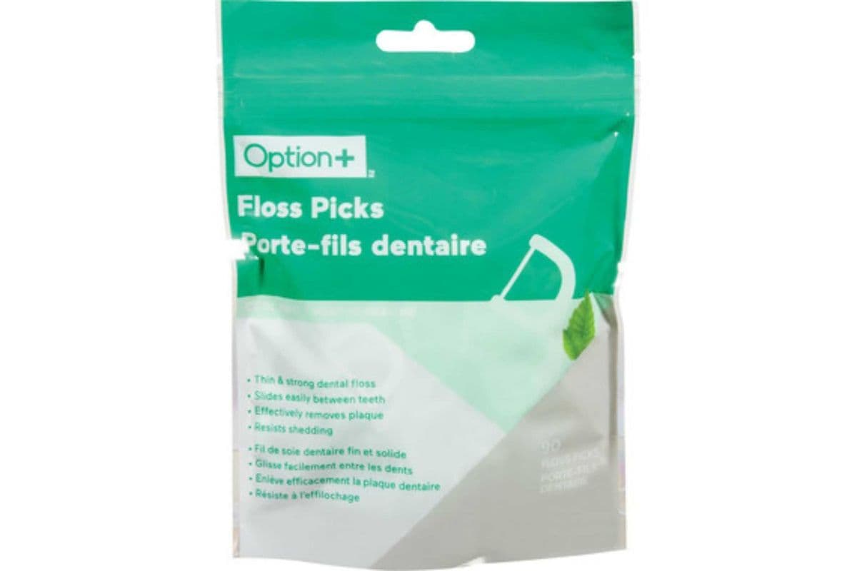 Option+ Floss Picks (90 pcs)