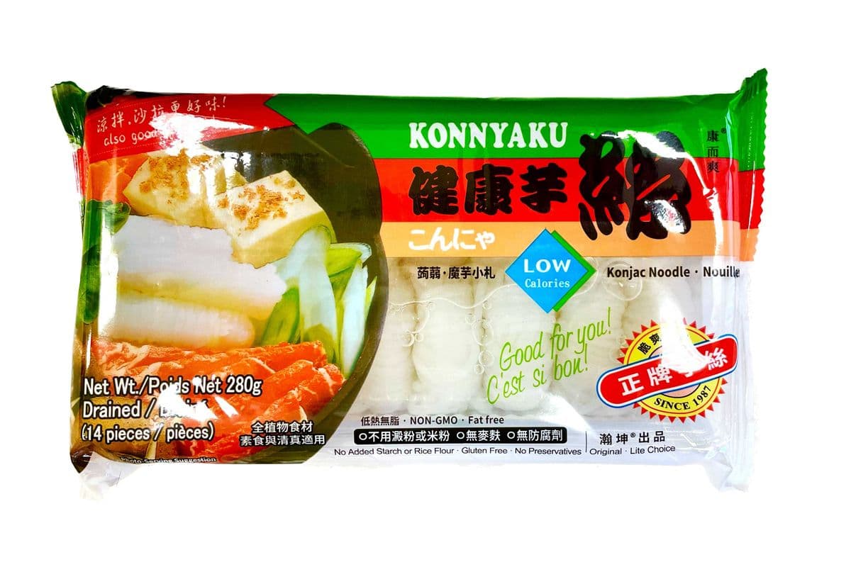 Konjac Noodle(280g)健康芋丝(蒟蒻魔芋小札)