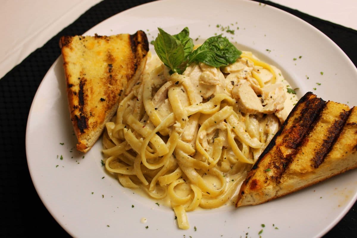 Fettuccine Chicken Alfredo