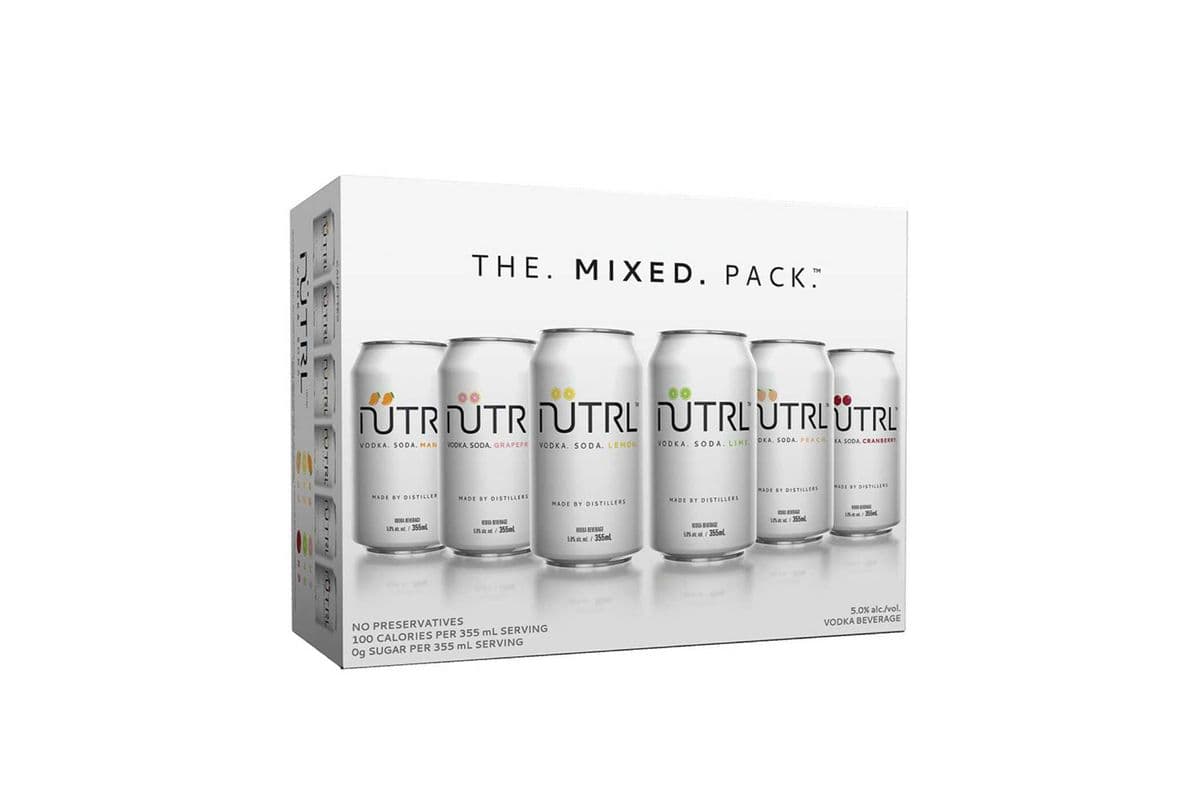 161579 Nutrl Vodka Soda Variety (12 x 355ml)