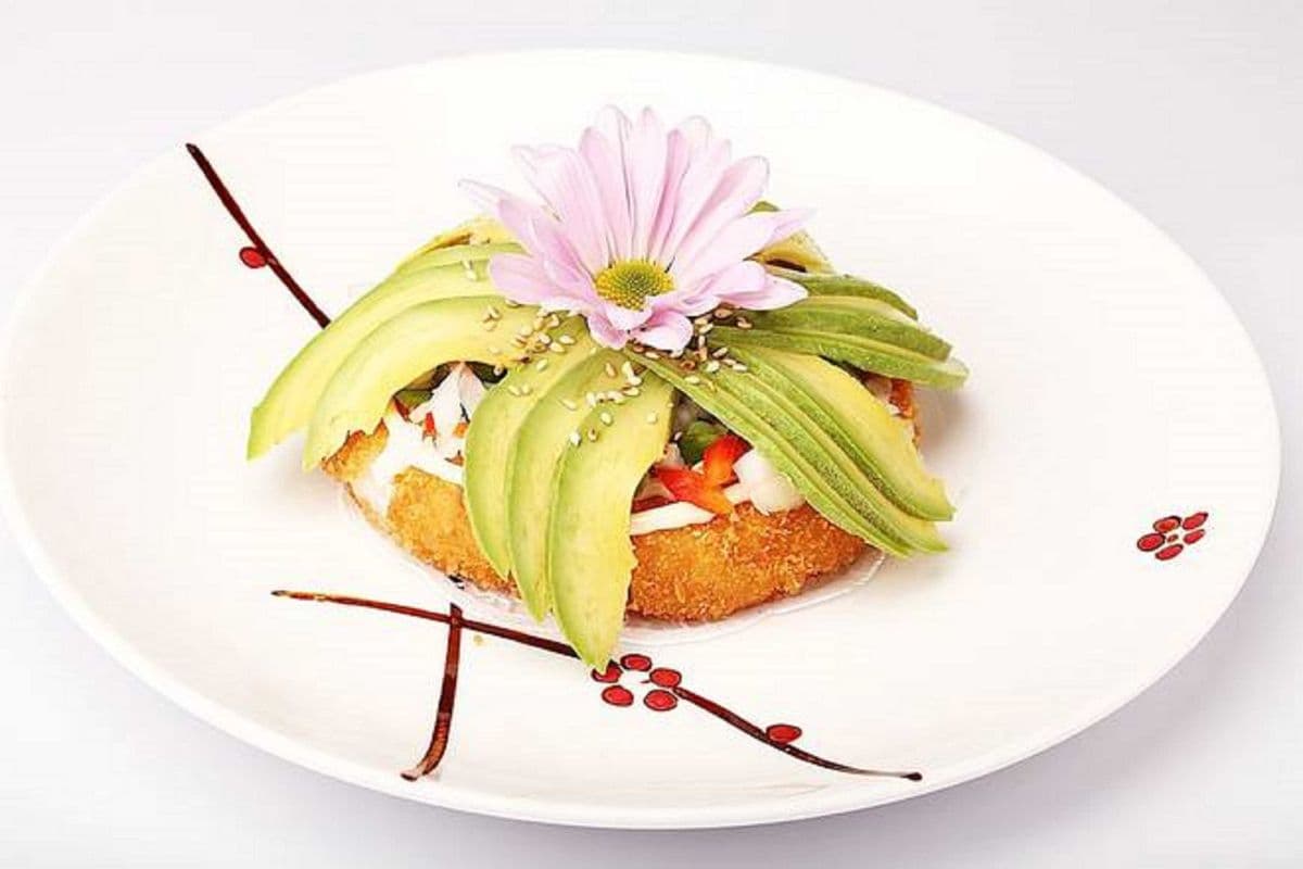 Vegetarian Sushi Pizza (6pcs)
