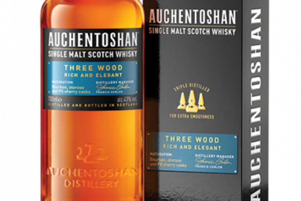 Auchentoshan Three Wood (1 x 750 ml)
