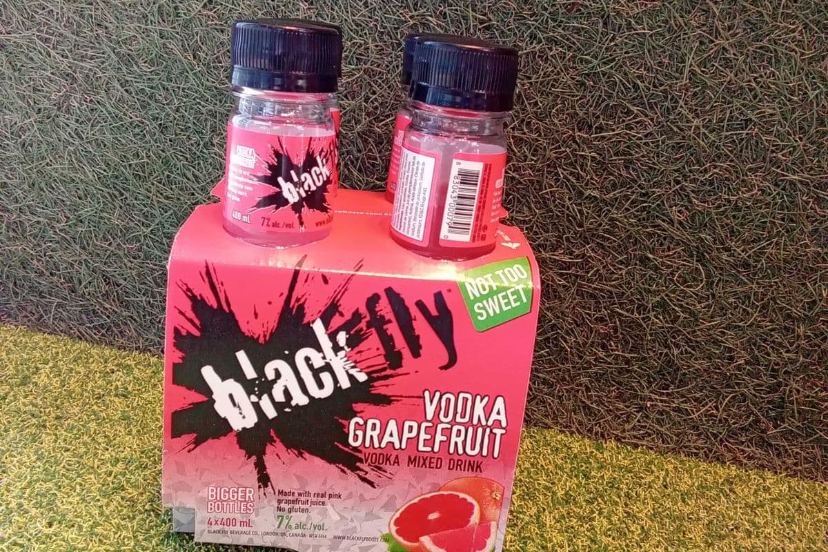Blackfly Vodka Grapefruit (4 x 400 ml bottle)