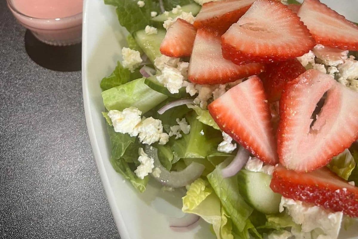 OMG Strawberry Feta Salad