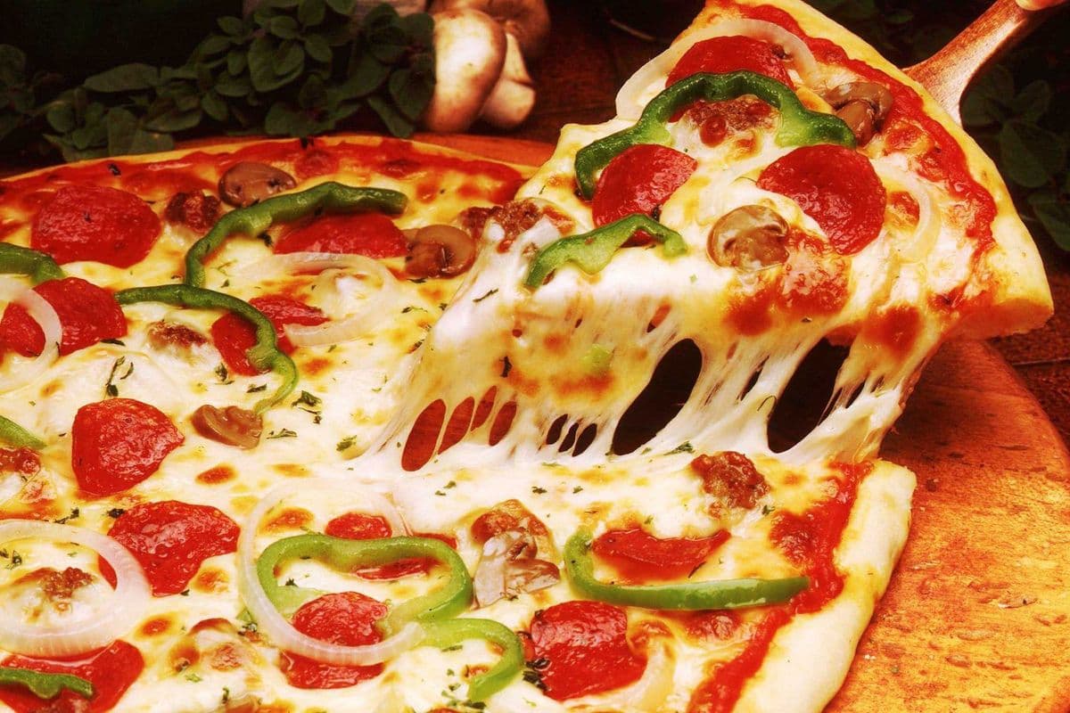10" Ham, Mushroom and Sausage Pizza
