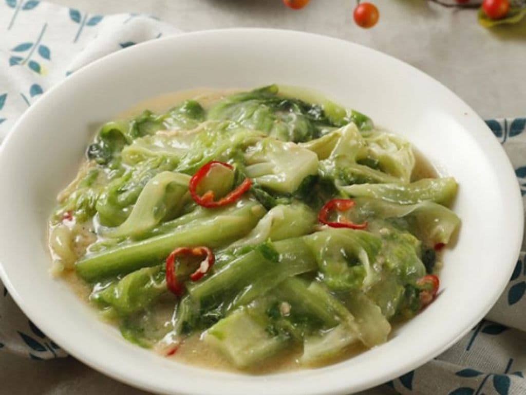 Lettuce&bean curd 椒丝腐乳生菜
