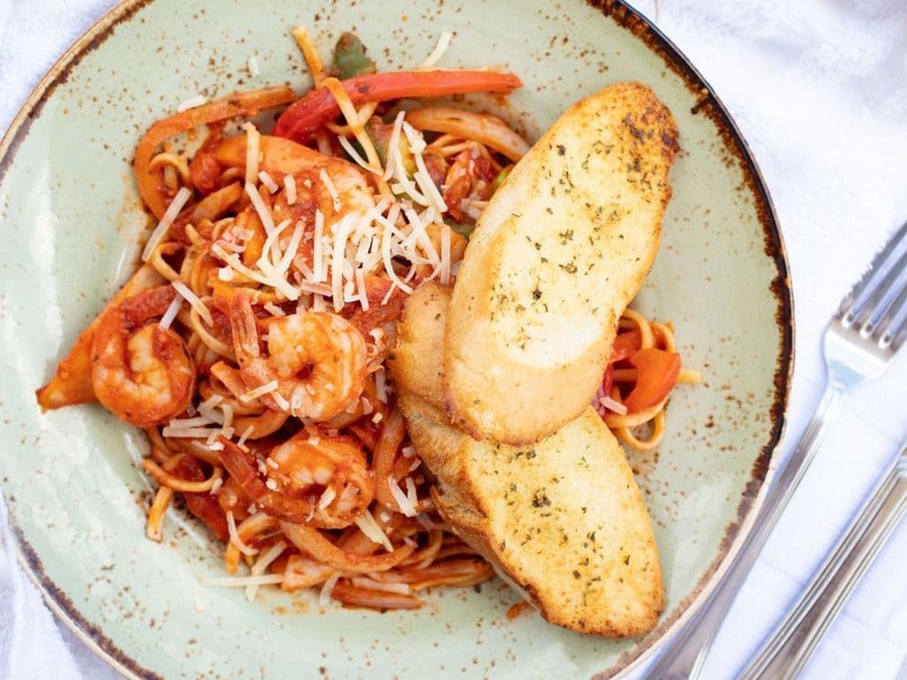 Shrimp Linguine