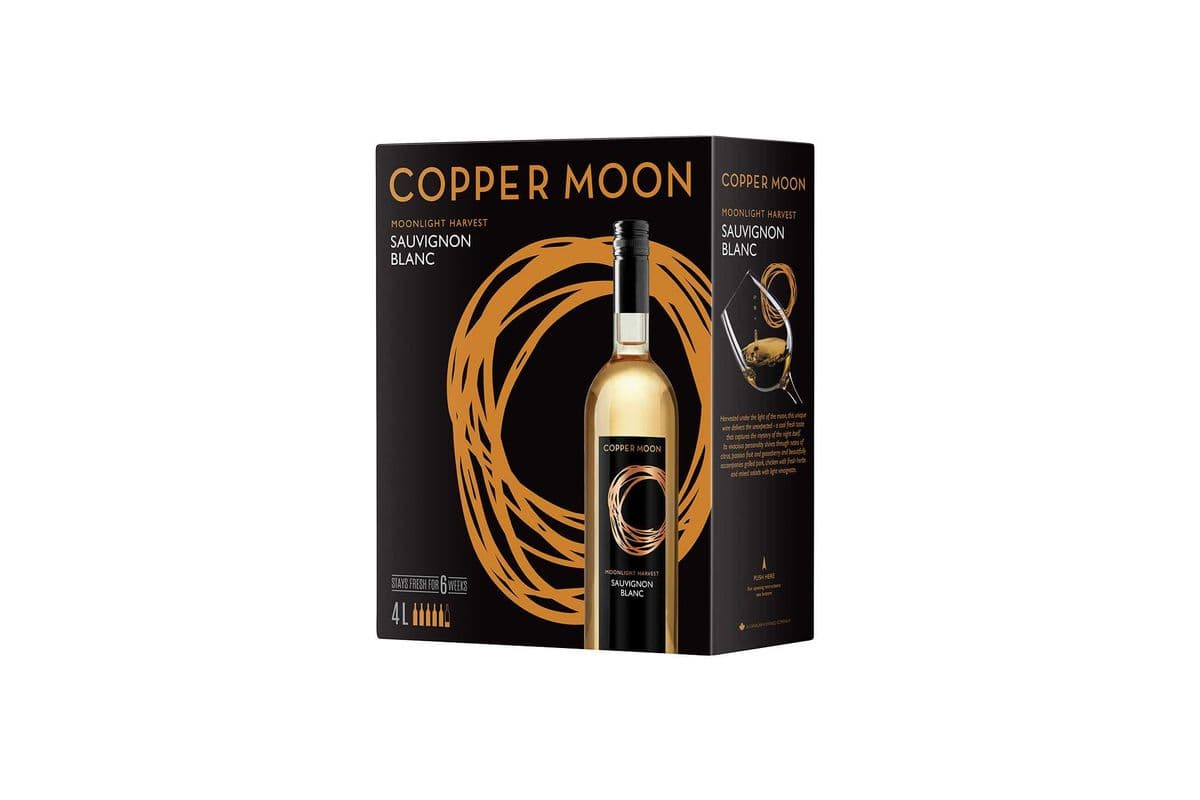 Copper Moon Sauvignon Blanc BIB Box Wine (4L) (1 x 4000ml)