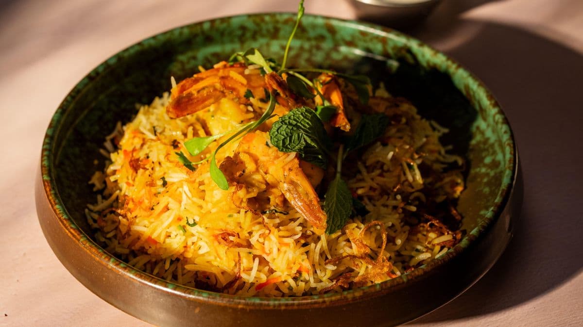 Crevettes Biryani / Biryani Shrimps