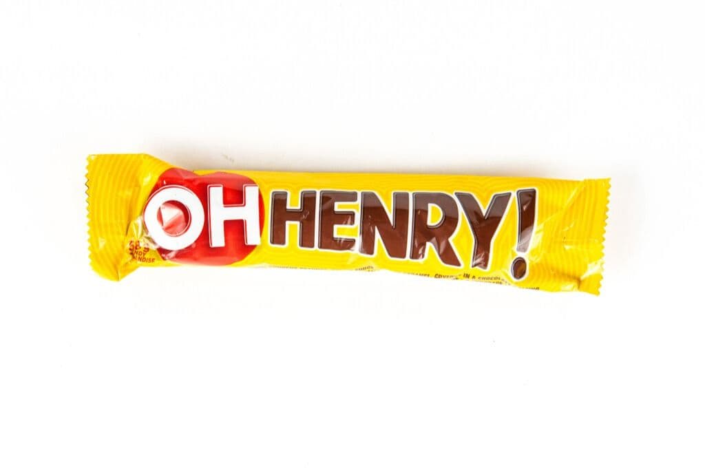 Oh Henry! Crunchy Peanuts and Creamy Caramel (58 g)