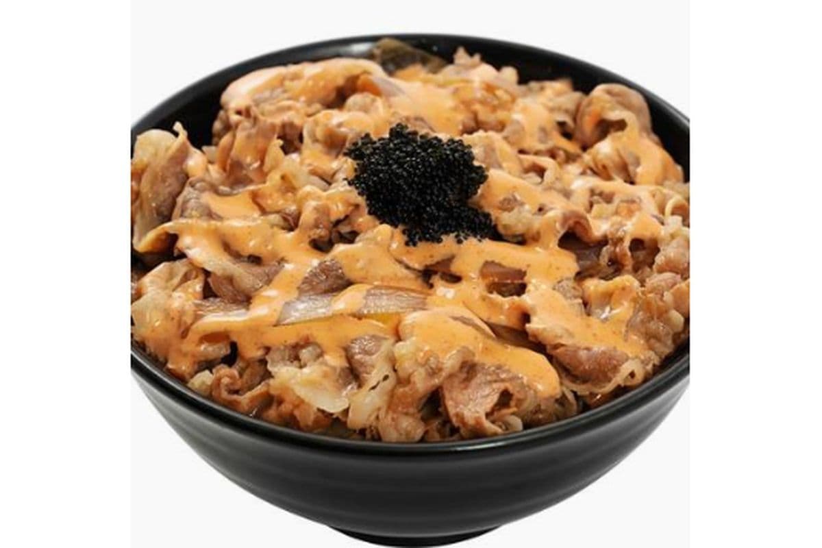 G4. Gyudon with Spicy Mayonnaise and Caviar