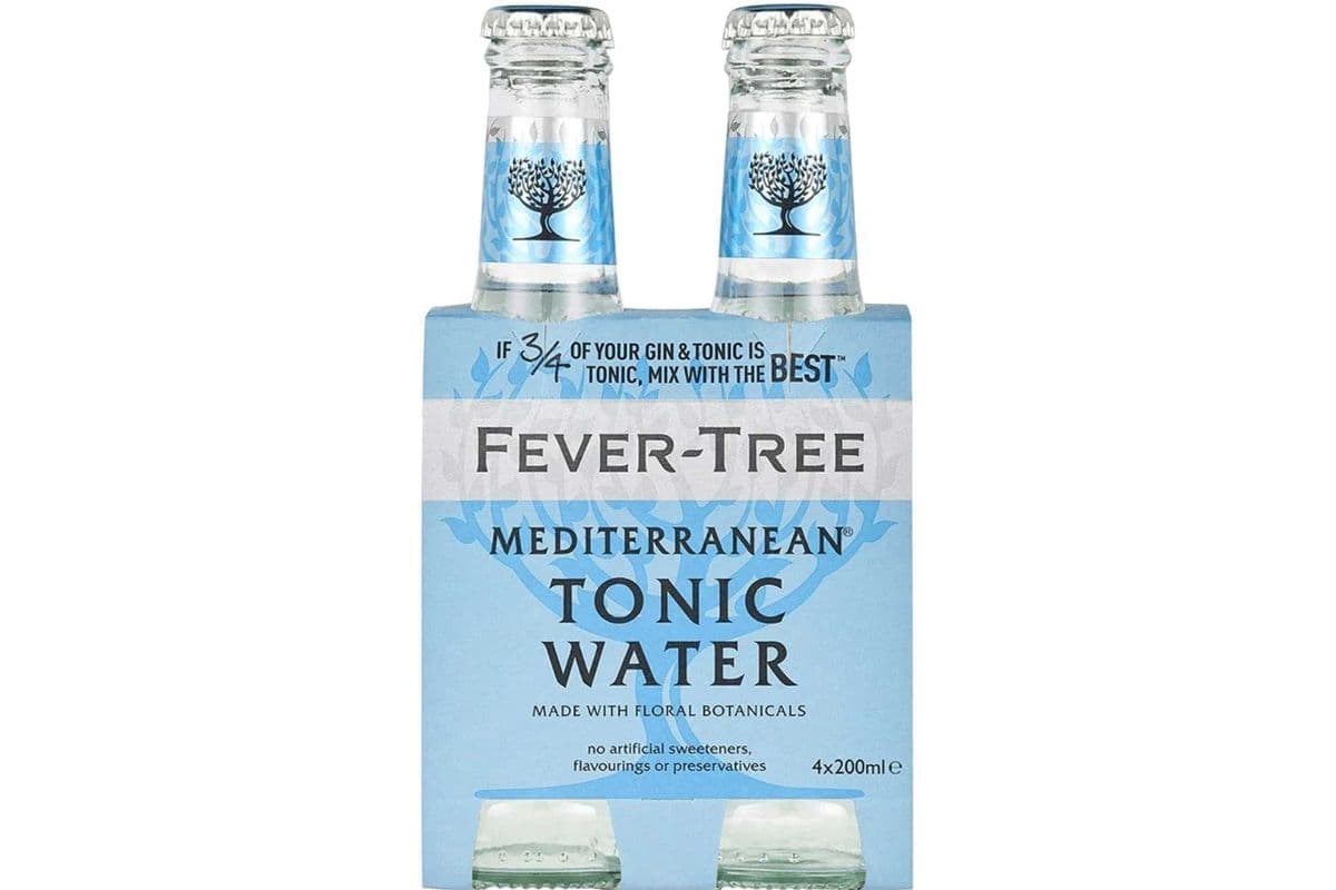 Fever Tree Mediterranean Tonic Water (4 x 200 ml)