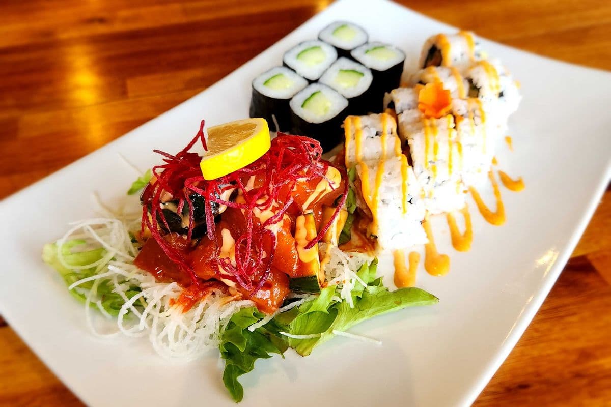 Spicy Salmon Combo