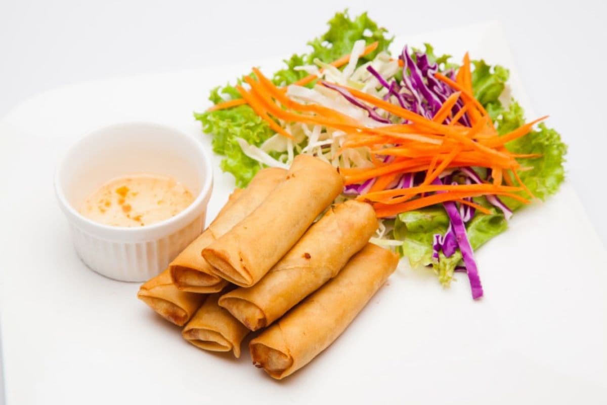 59. Vegetable Spring Roll (6 pcs)