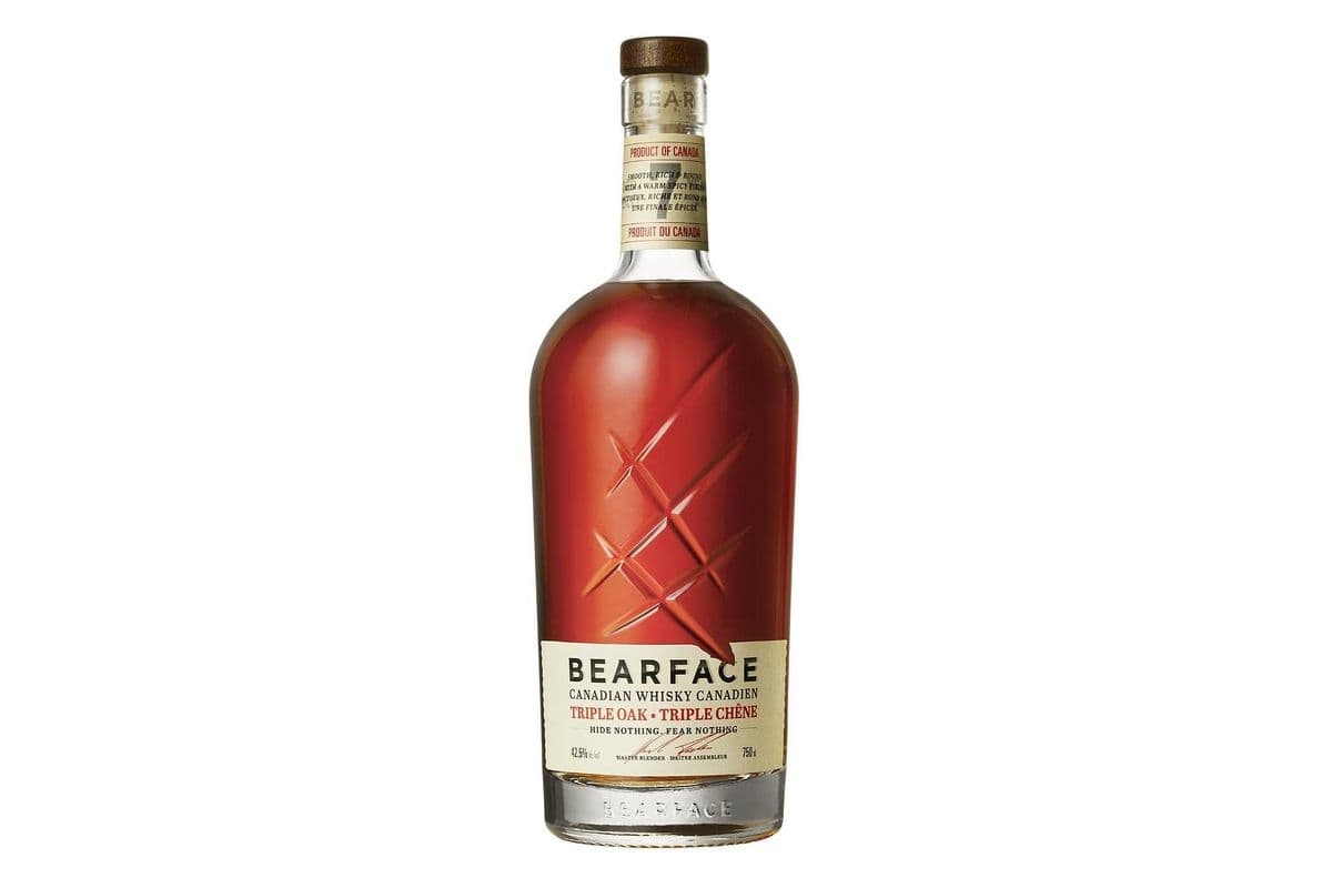 Bearface 7 Year Old Triple Oak Canadian Whisky-750ml (1 x 750ml)