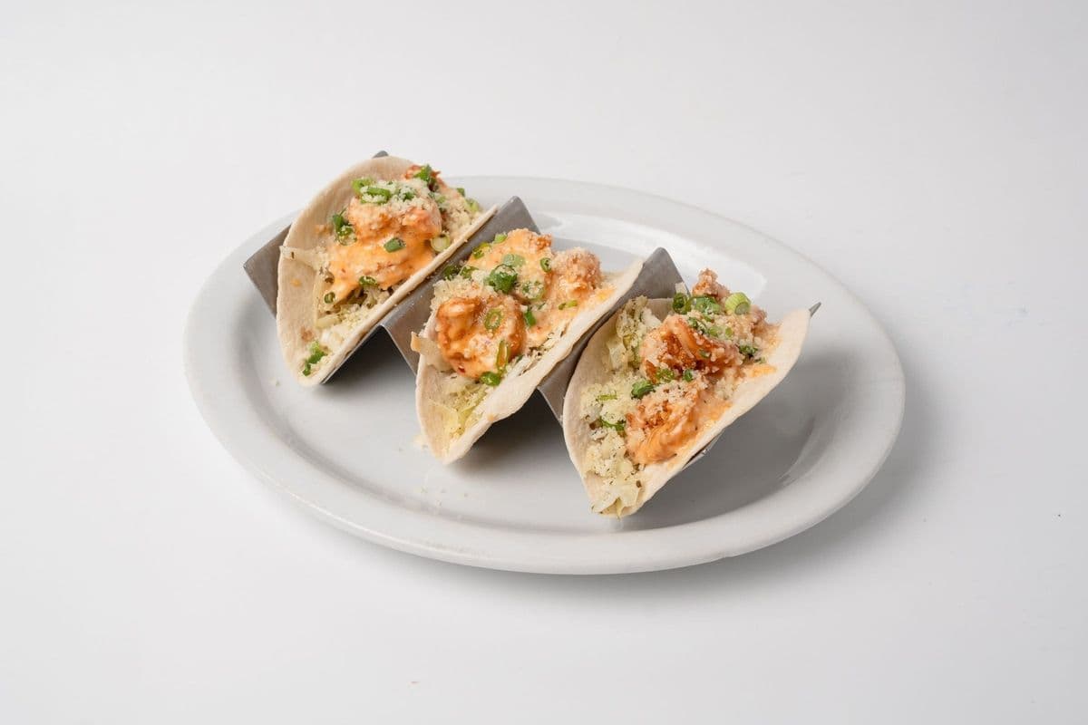 Bang Bang Shrimp Tacos
