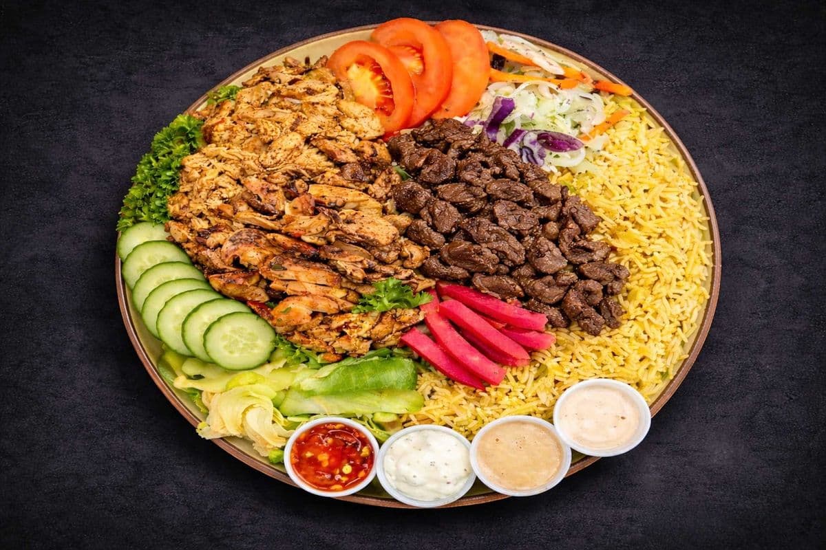 Mixed Shawarma Plate