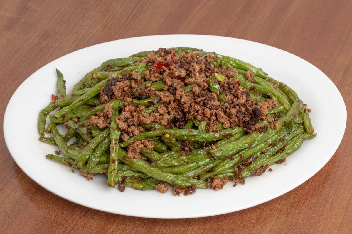 Dry-Fried String Beans with Meat